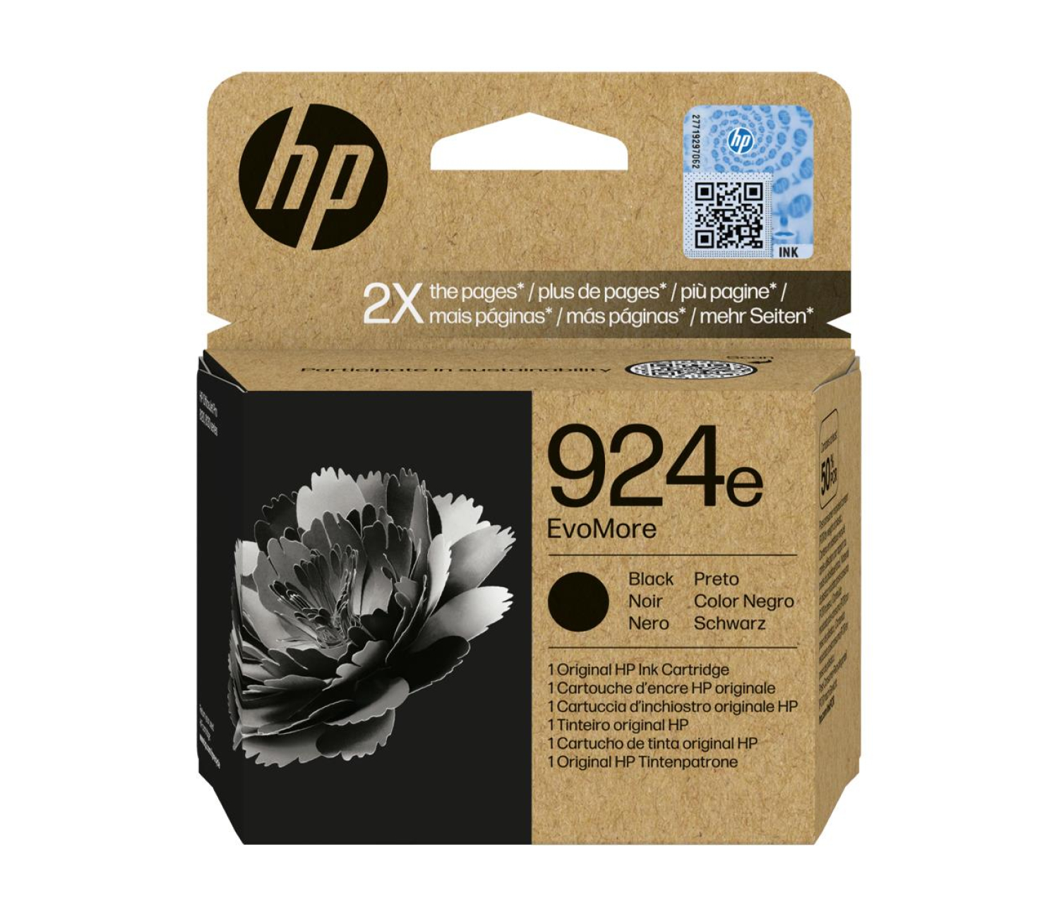 HP 924e EvoMore black 1000 str.