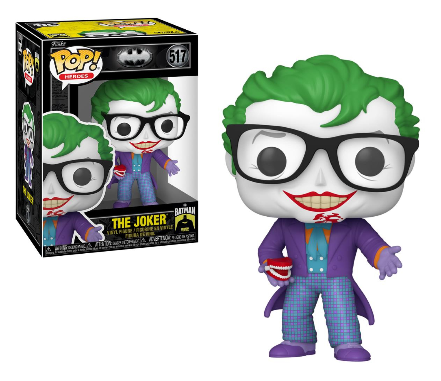 Funko POP Movies: Batman 85th - The Joker w/Teeth