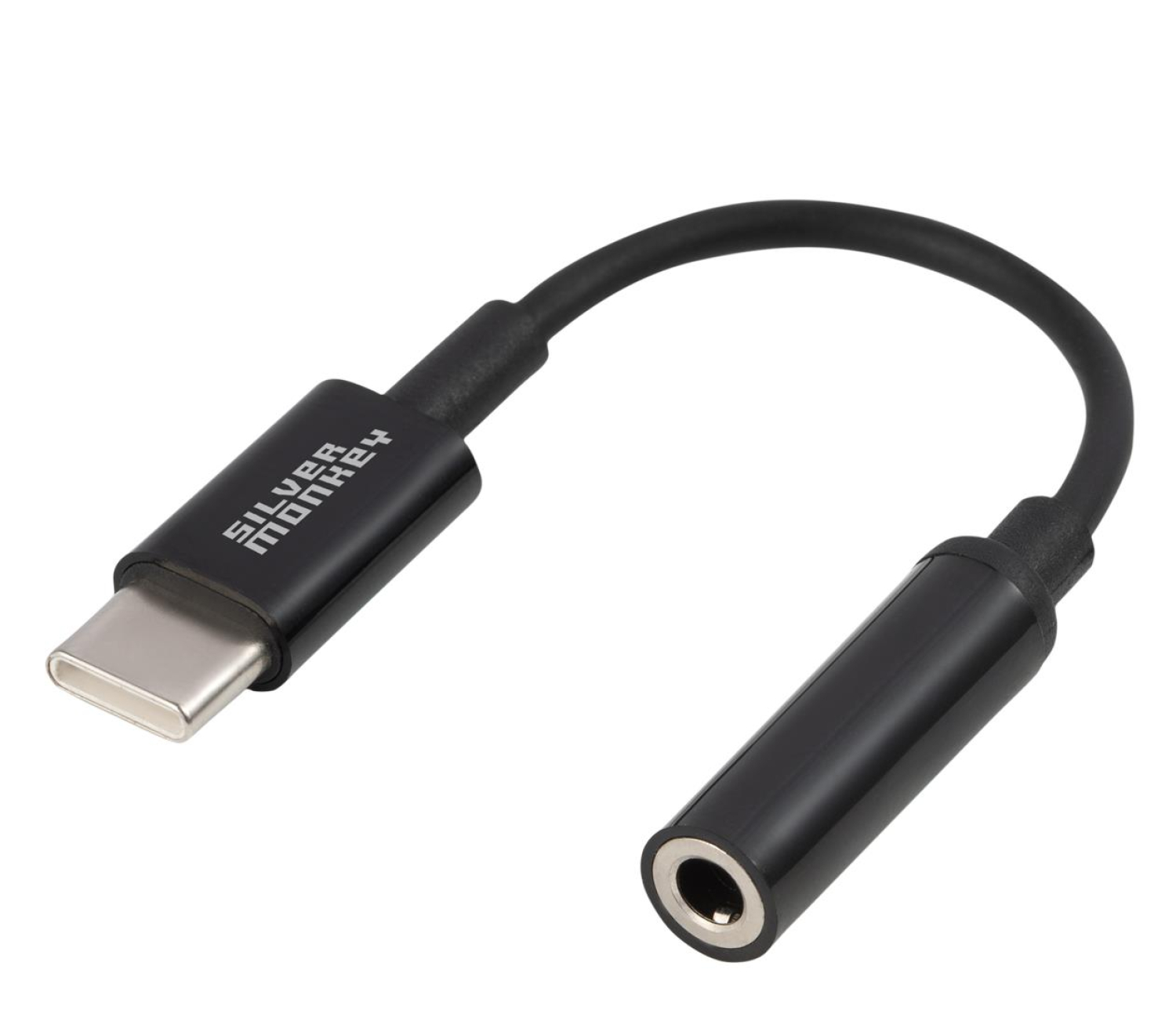 Silver Monkey Adapter USB-C - minijack 3.5 B