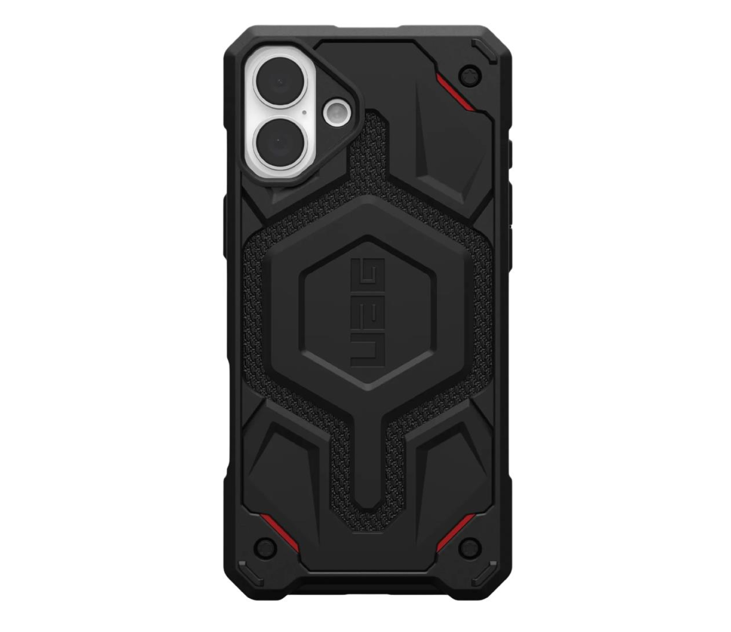 UAG Monarch Pro do iPhone 16 z MagSafe kevlar black