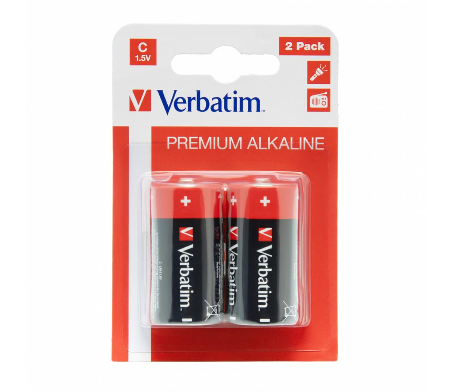 Verbatim Premium Alkaline R14 (2 szt.)