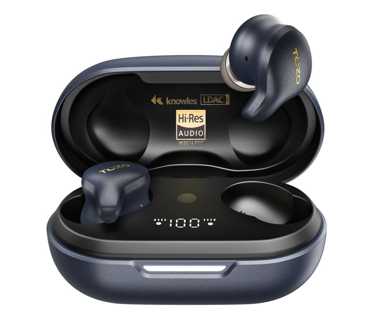 Tozo Golden X1 Dokanałowe Bluetooth 5.3 Niebieski