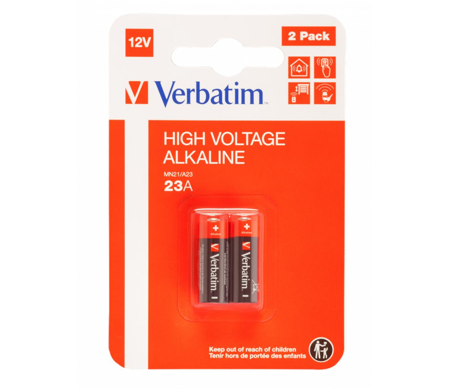 Verbatim High Voltage Alkaline 23AF MN21 (2 szt.)