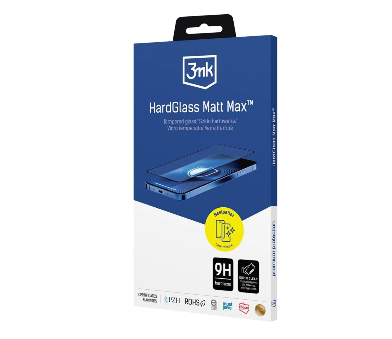 3mk HardGlass Matt Max do iPhone 16 Pro Max