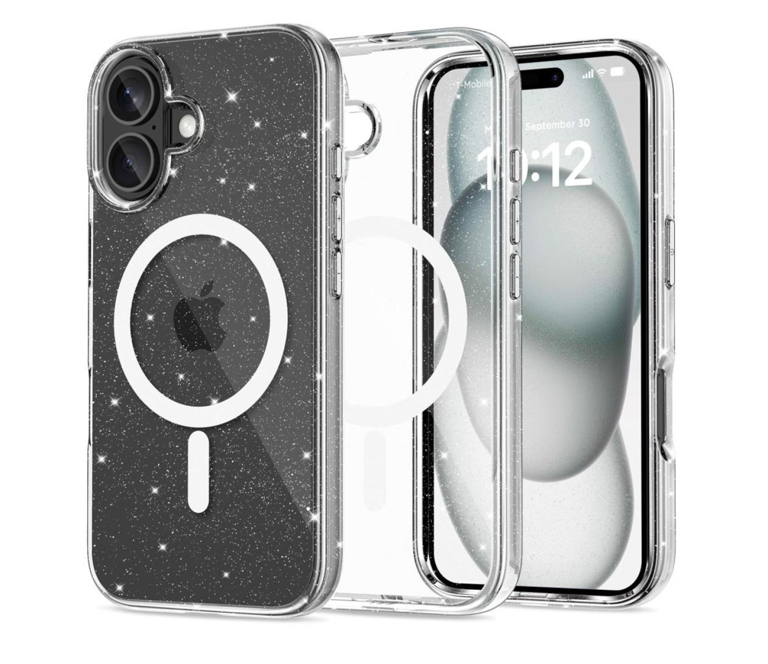 Tech-Protect Flexair Hybrid Magsafe do iPhone 16 Glitter