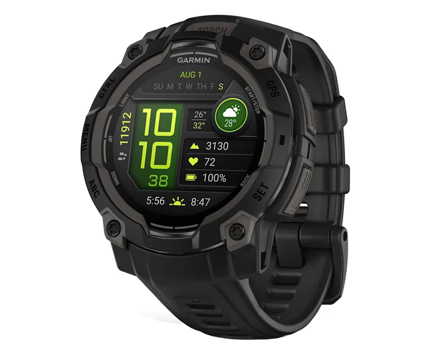 Garmin Instinct 3 45mm czarny AMOLED
