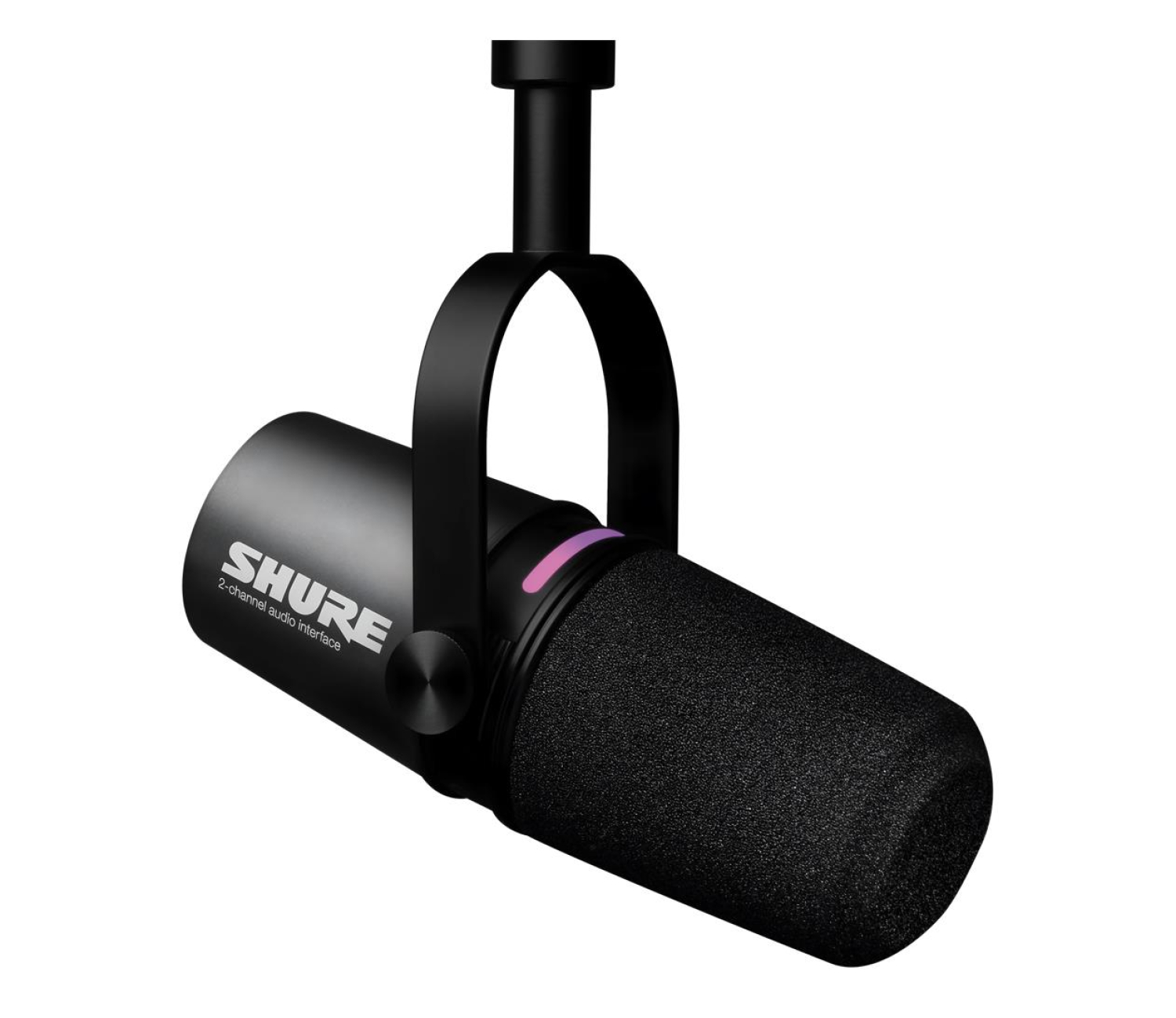 Shure MV7i - Inteligentny mikrofon z interfejsem US