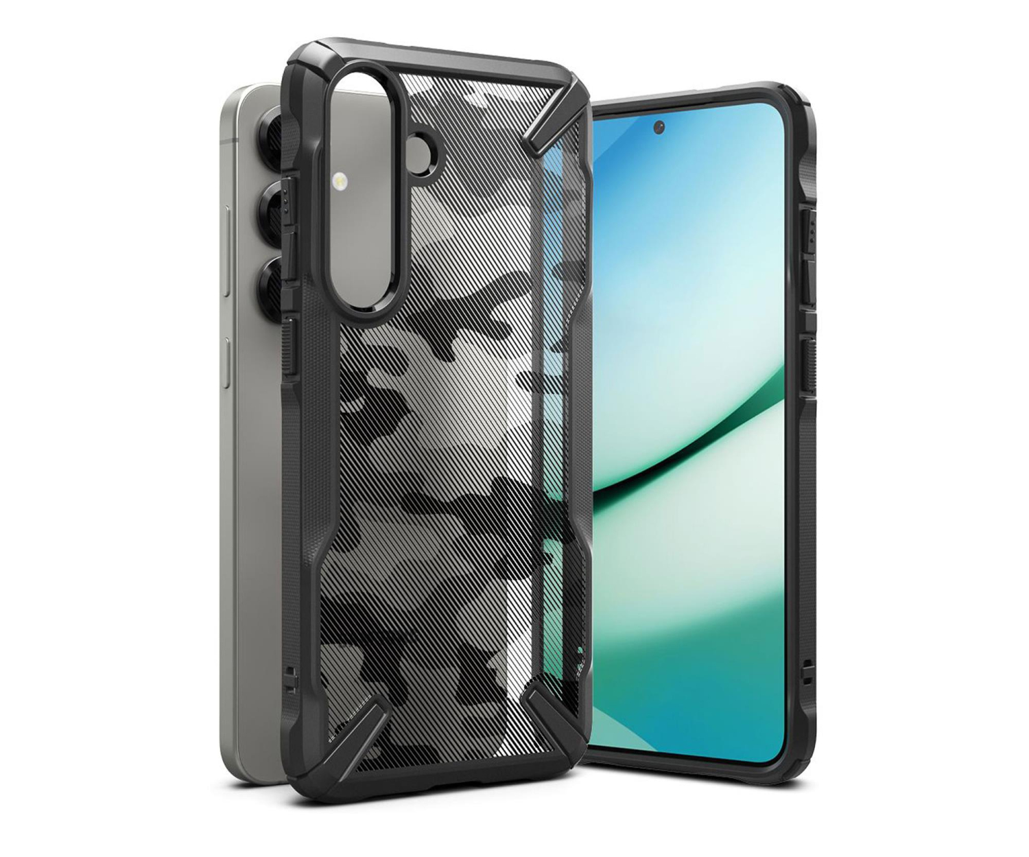 Ringke Fusion X do Samsung Galaxy S25+ Camo Black