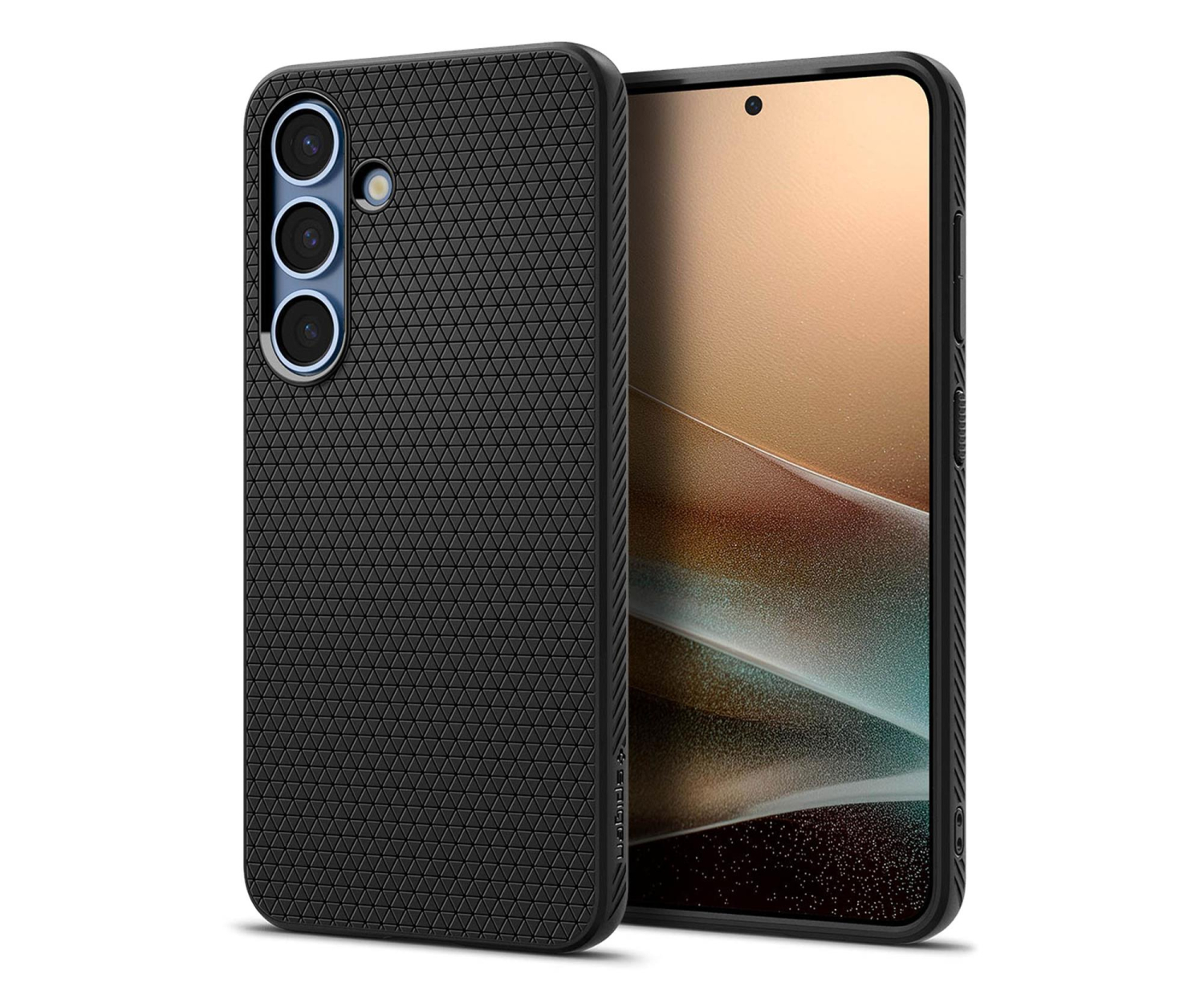 Spigen Liquid Air do Samsung Galaxy S25 Matte Black