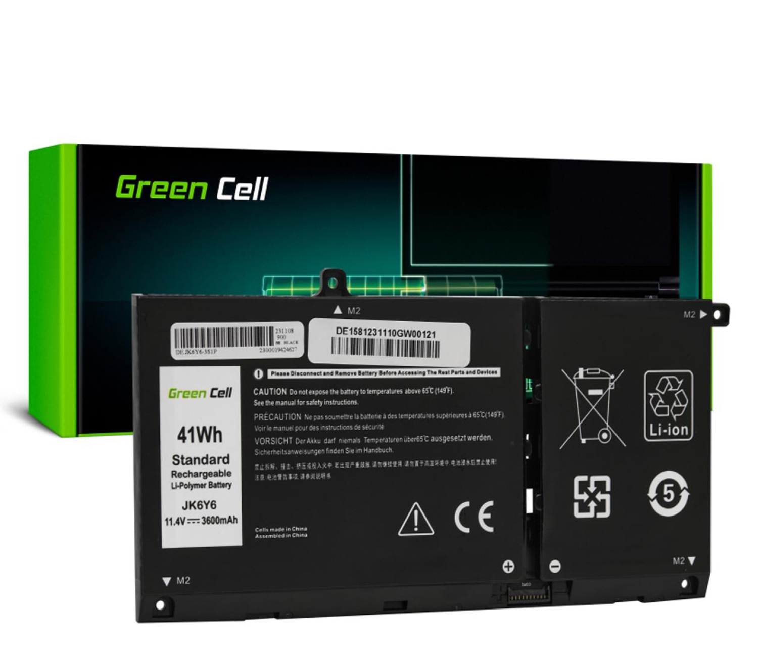 Green Cell JK6Y6 do Dell