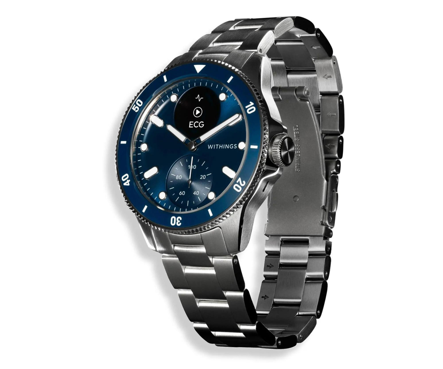 Withings ScanWatch Nova 42mm granatowy