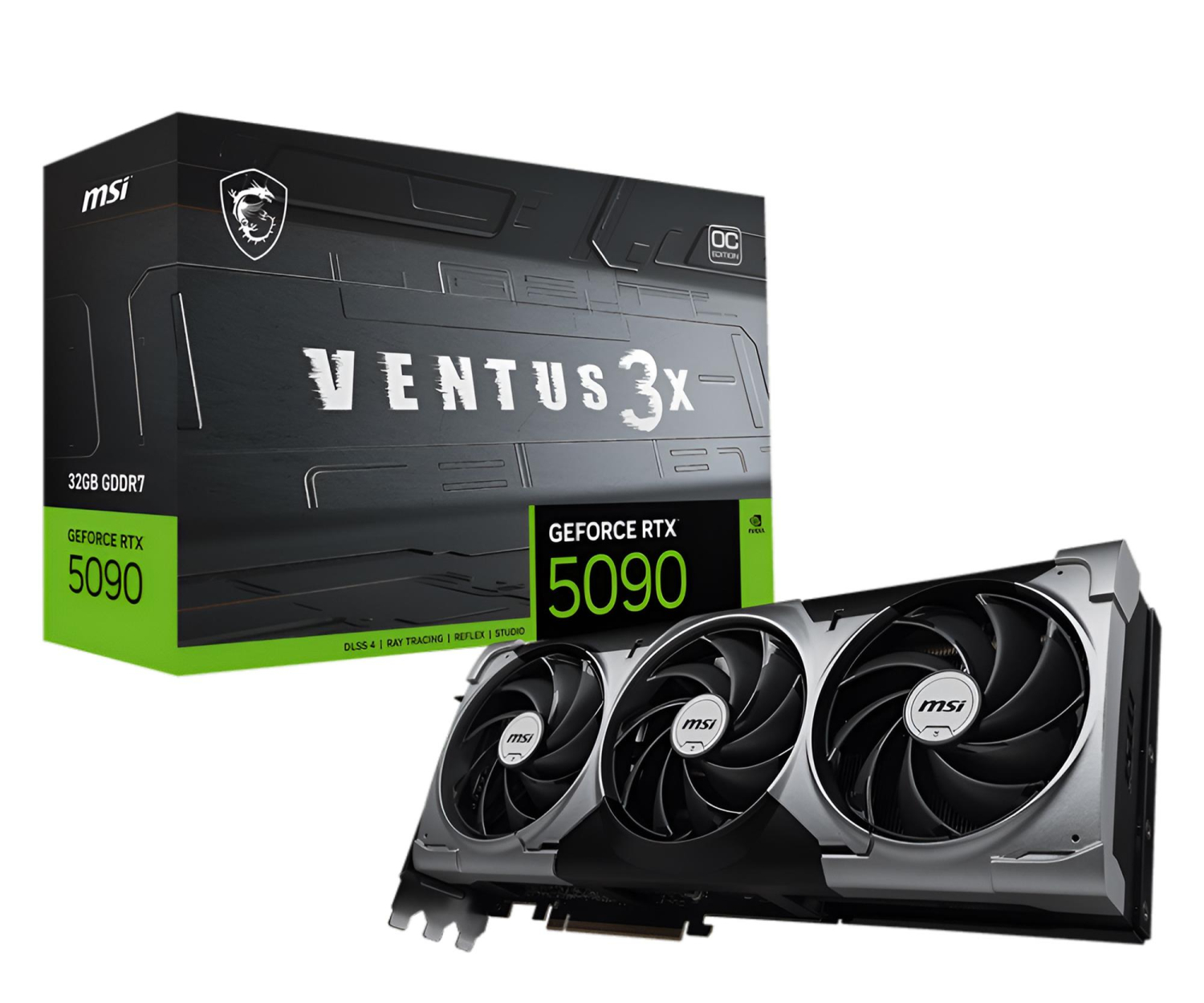 MSI GeForce RTX 5090 Ventus 3X OC 32GB GDDR7 DLSS5