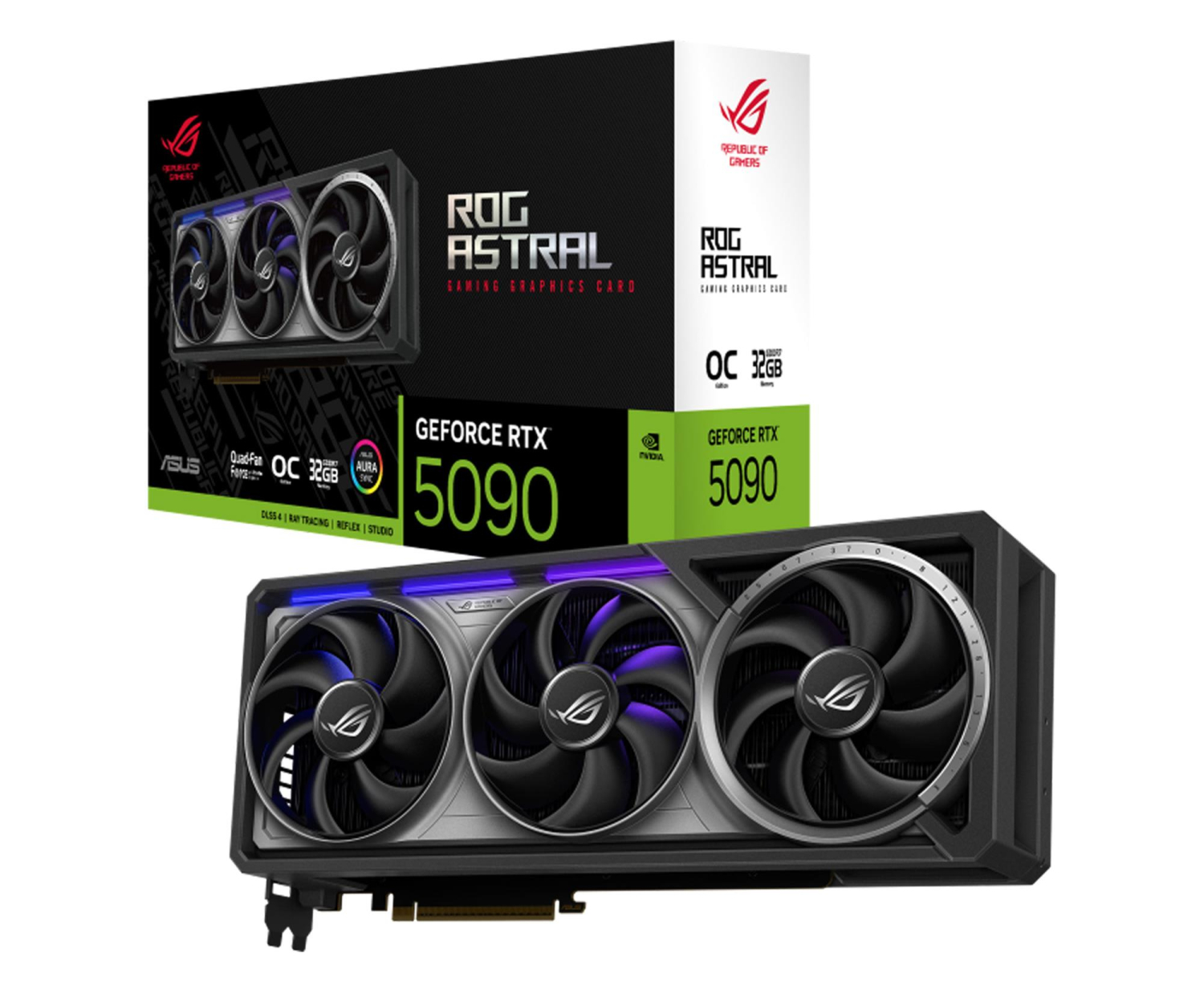 ASUS GeForce RTX 5090 ROG Astral OC 32GB GDDR7 DLSS5