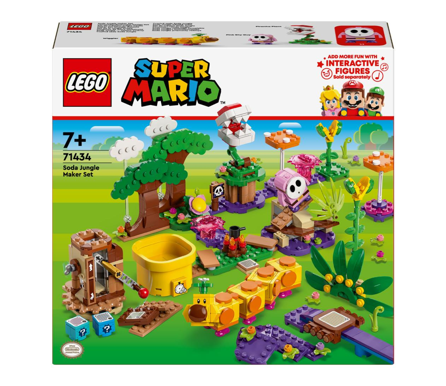 LEGO Super Mario 71434 Soda Jungle — zestaw twórcy - odbiór za 0 zł we wszystkich salonach x-kom i Neonet