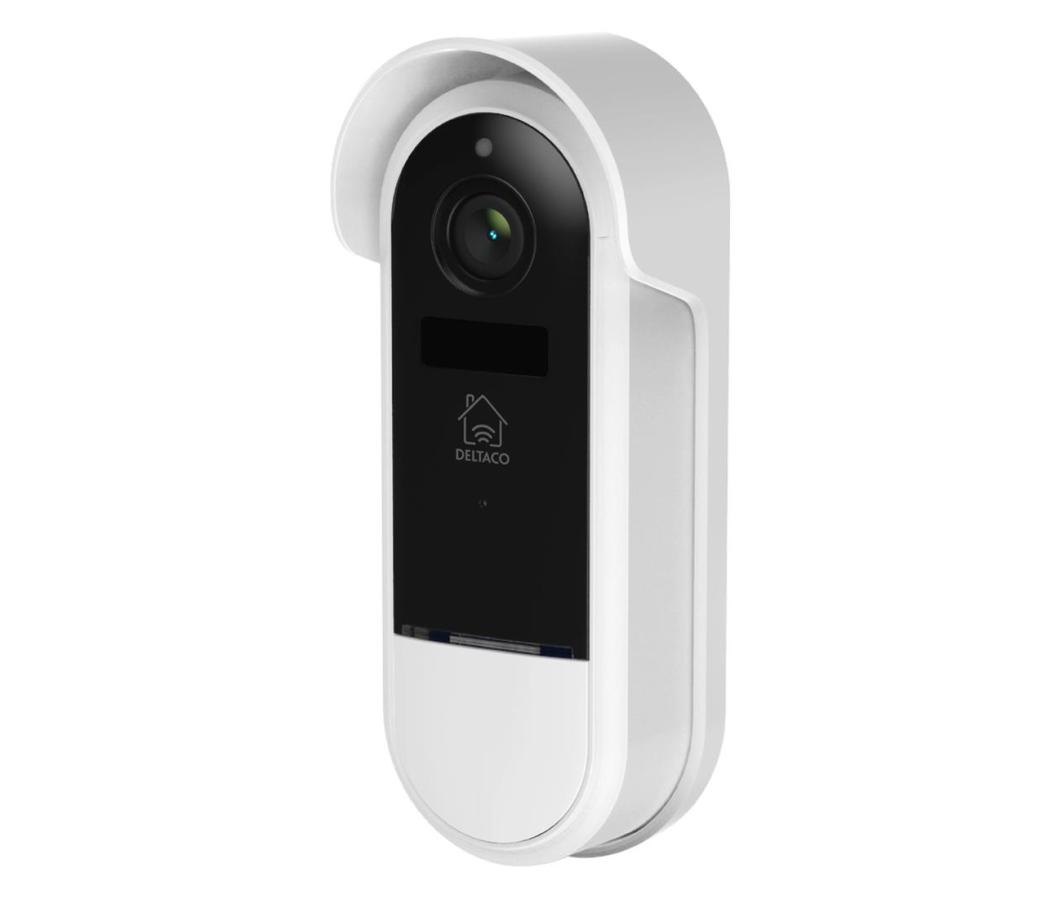 Deltaco SMART H WiFi Doorbell camera IP65 weather proof white/silver