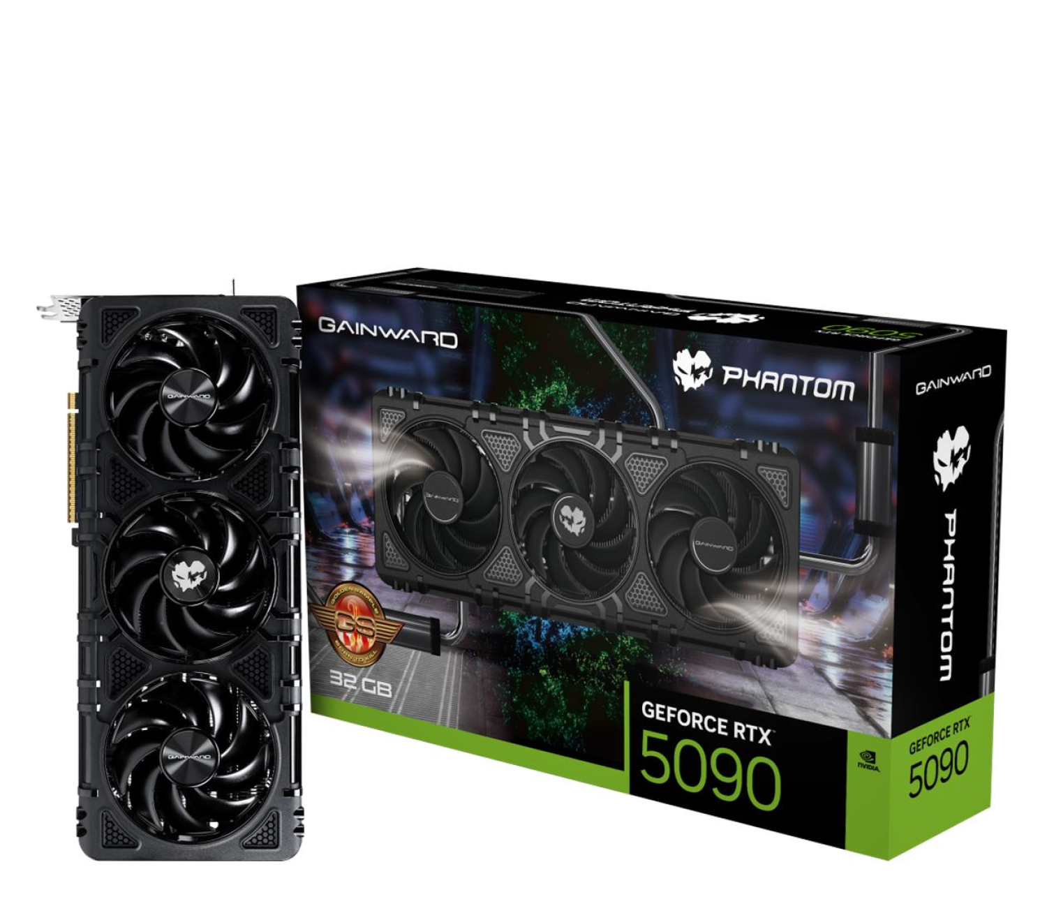 Gainward GeForce RTX 5090 Phantom GS 32GB GDDR7 DLSS5