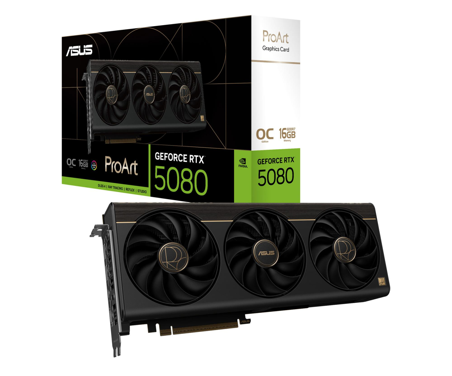 ASUS GeForce RTX 5080 ProArt OC 16GB GDDR7 DLSS4