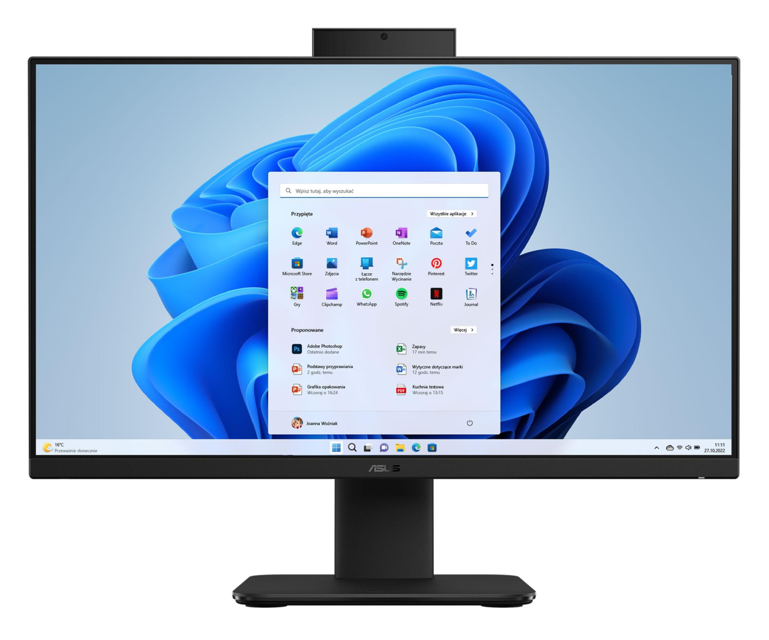 ASUS V400 AIO 23,8" Core 5-210H/16GB/512/Win11