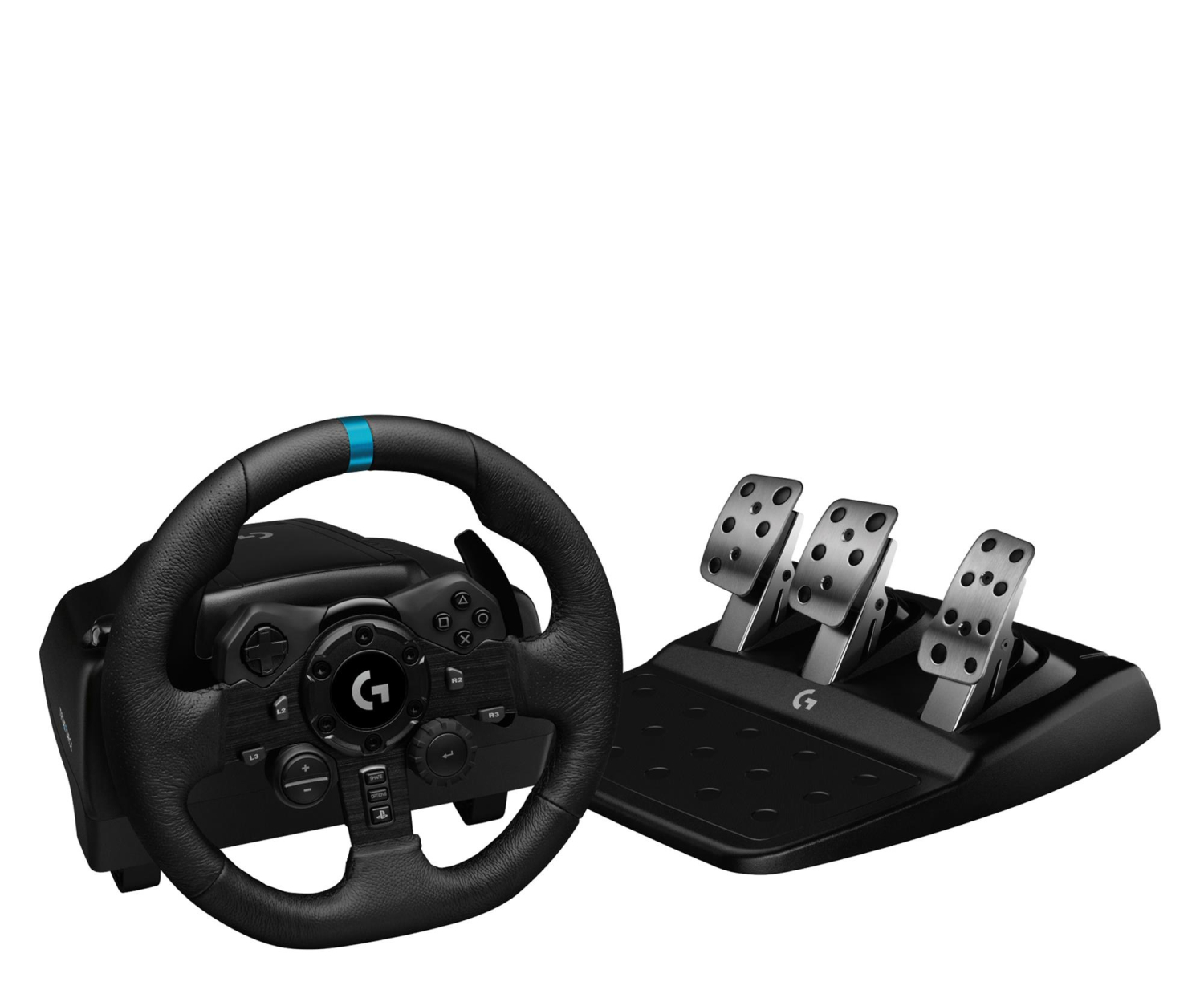 Logitech G923 z pedałami do PS5, PS4, PC Force Feedback