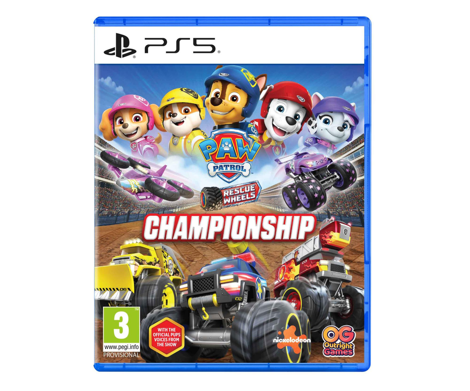 Psi Patrol Rescue Wheels: Championship Gra na PS5