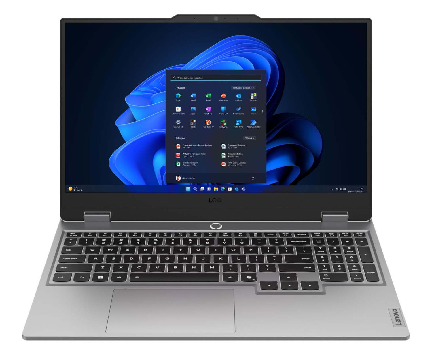 Lenovo LOQ 3-15 Ryzen 5-220/24GB/1TB/Win11X RTX5050 144Hz