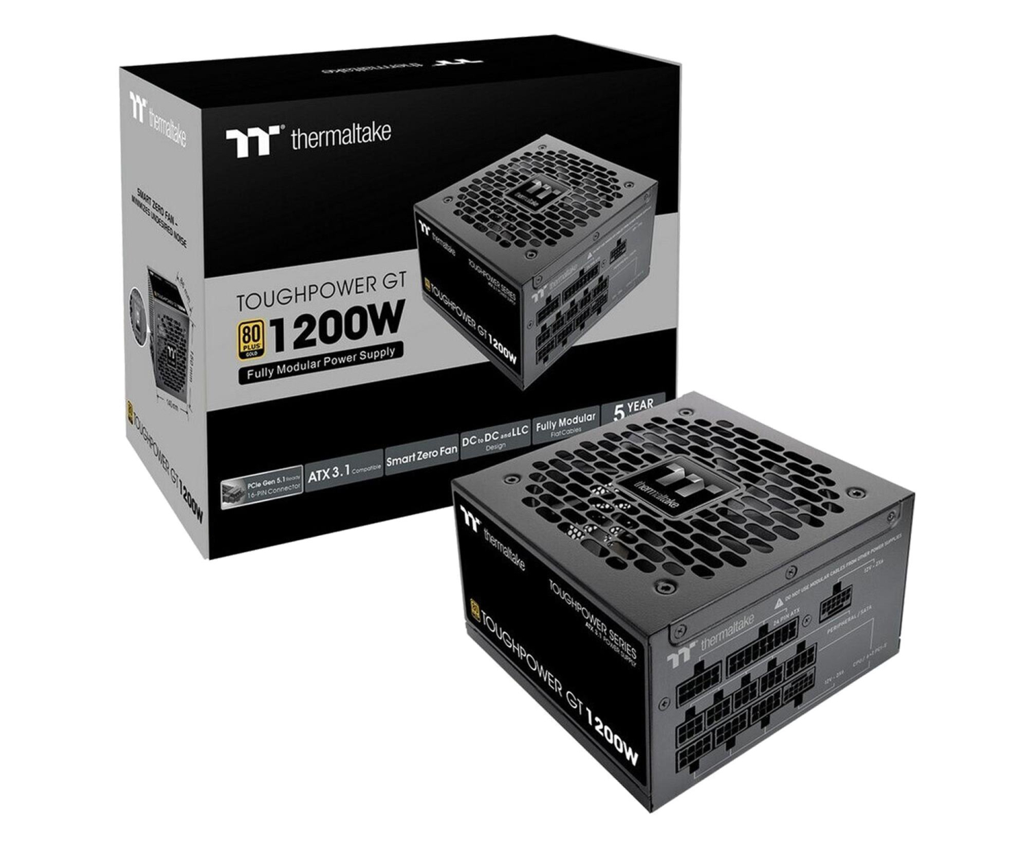 Thermaltake Zasilacz - ToughPower GT 1200W Gold modular ATX3.1