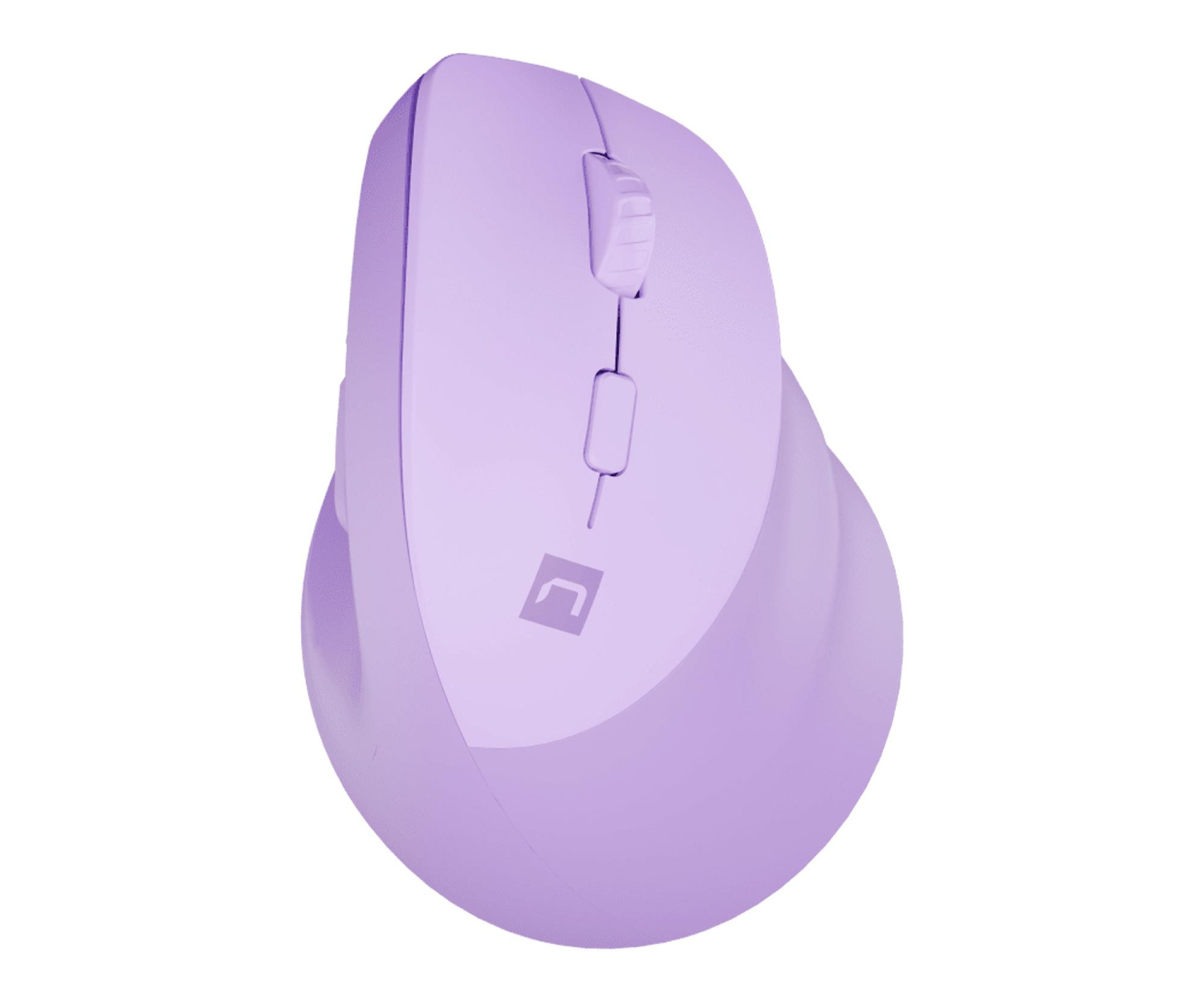 Natec Mysz bezprzewodowa wertykalna Crake 2 Pure Lavender