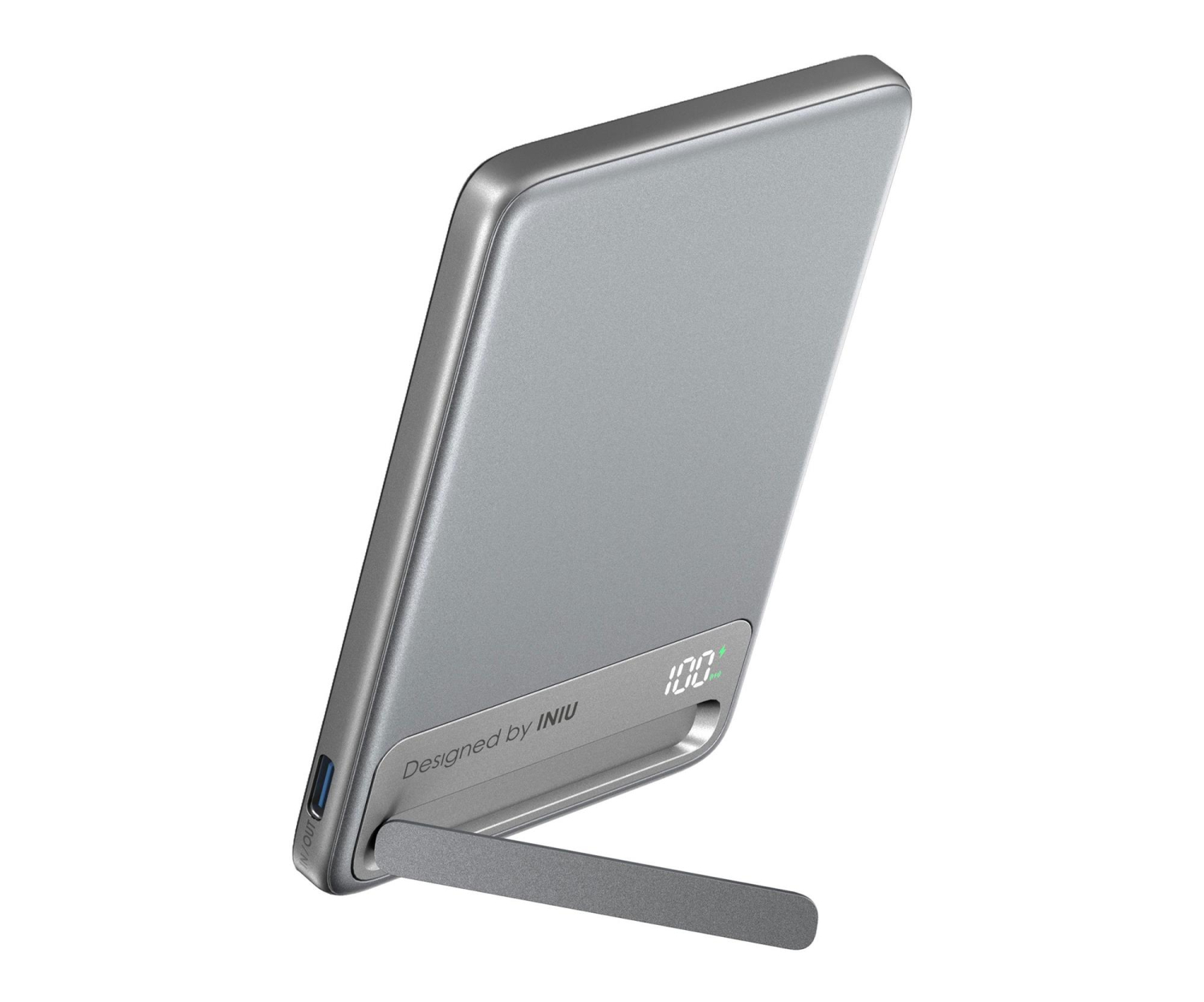 INIU MagPro Slim 5000mAh + kabel USB-C Silver