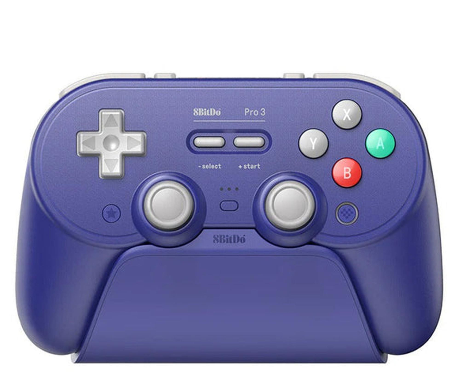 8BitDo Pro 3 Bluetooth Controller do PC, Nintendo Switch / Switch 2, Android iOS, Bezprzewodowy Purpurowy