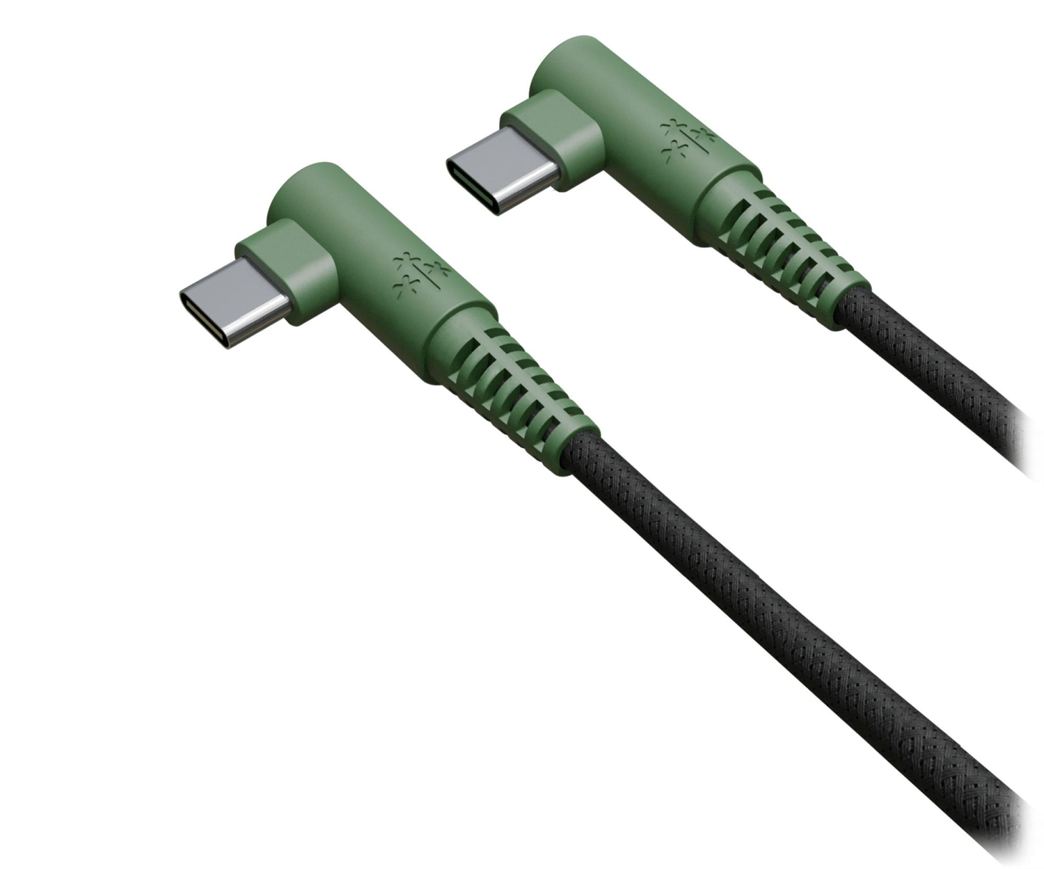 Hune Kabel USB-C do USB-C 1.2m Forest Green