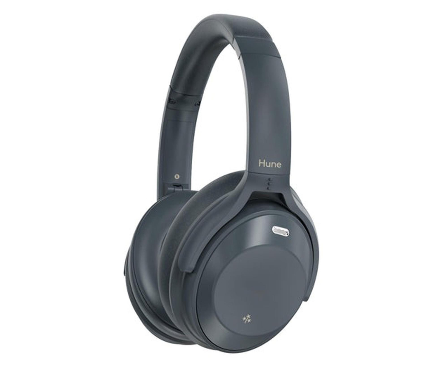 Hune Fauna ANC Nauszne Bluetooth 5.3 Szary