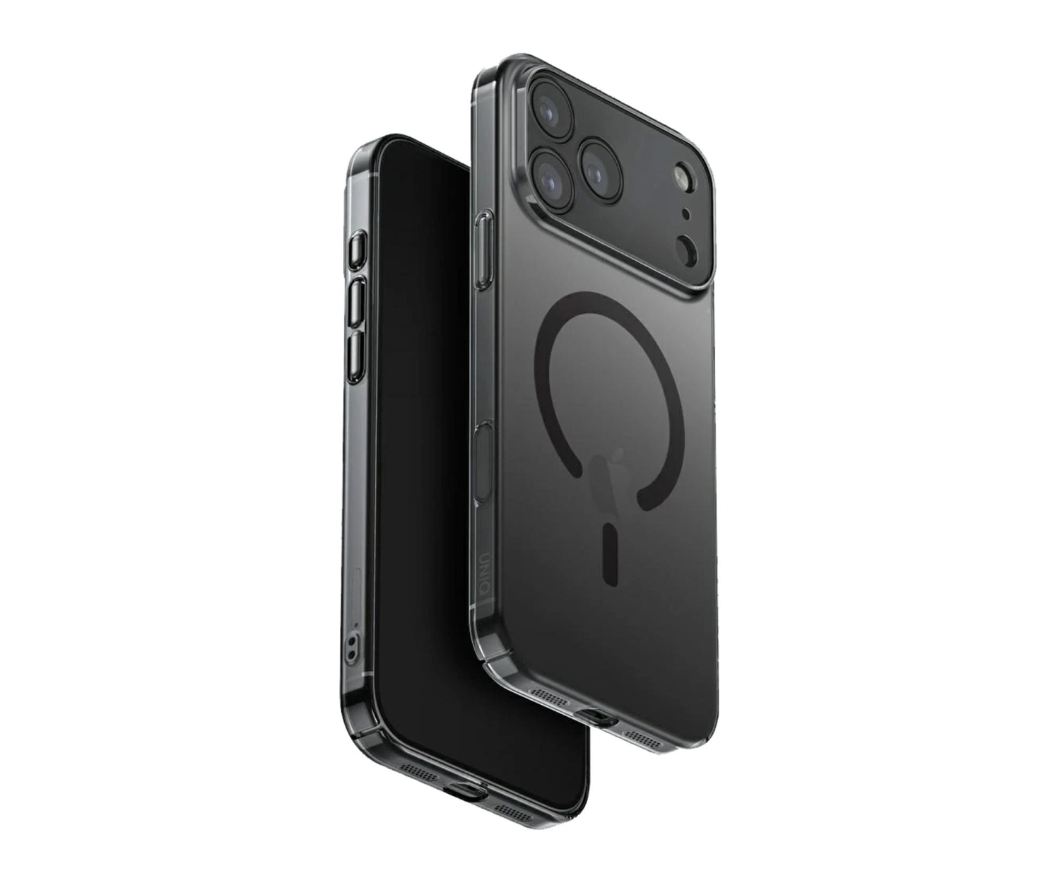 Uniq Airsuit do iPhone 17 Pro Max Magclick Charging czarny