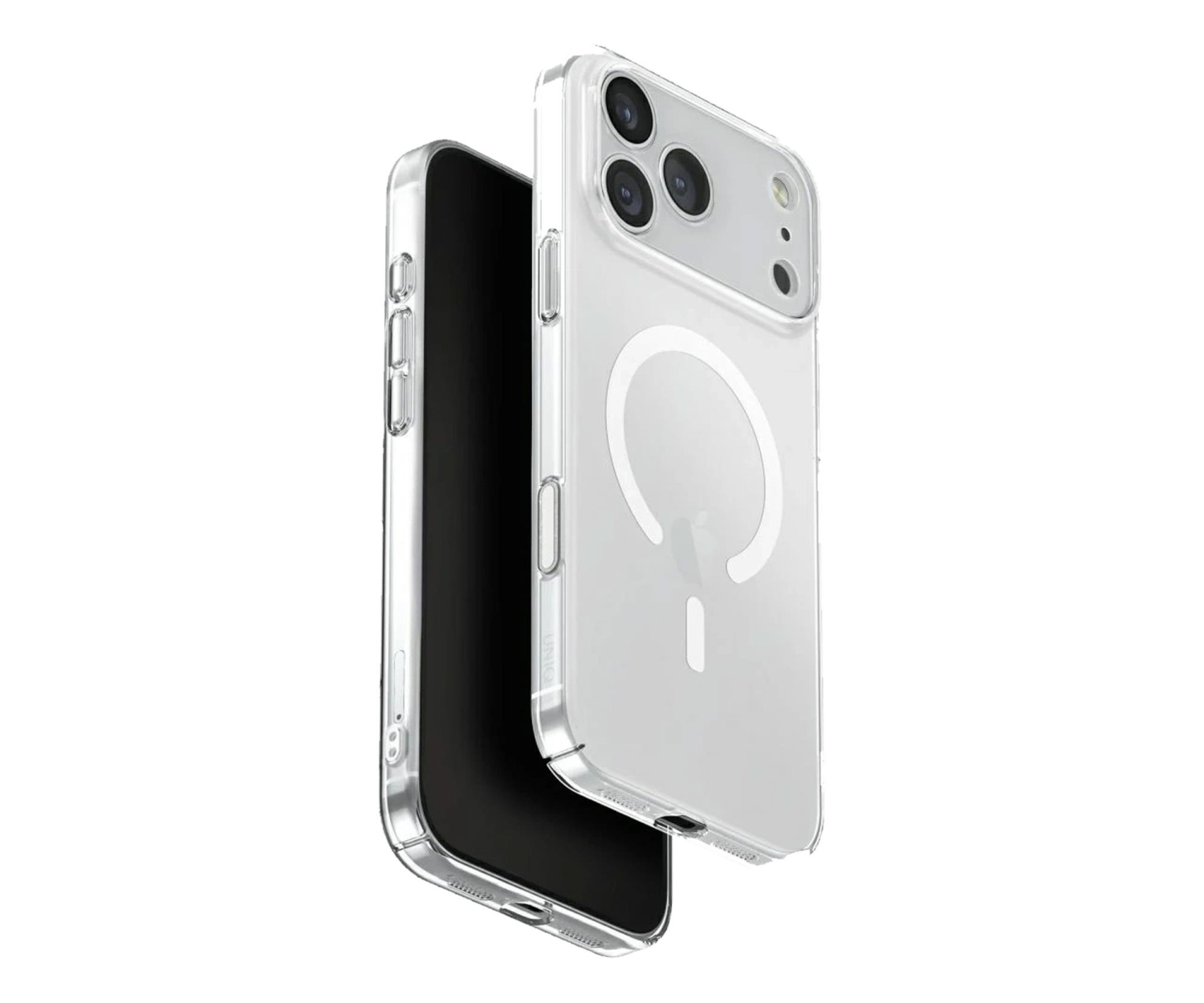 Uniq Airsuit do iPhone 17 Pro Max Magclick Charging przeźroczysty
