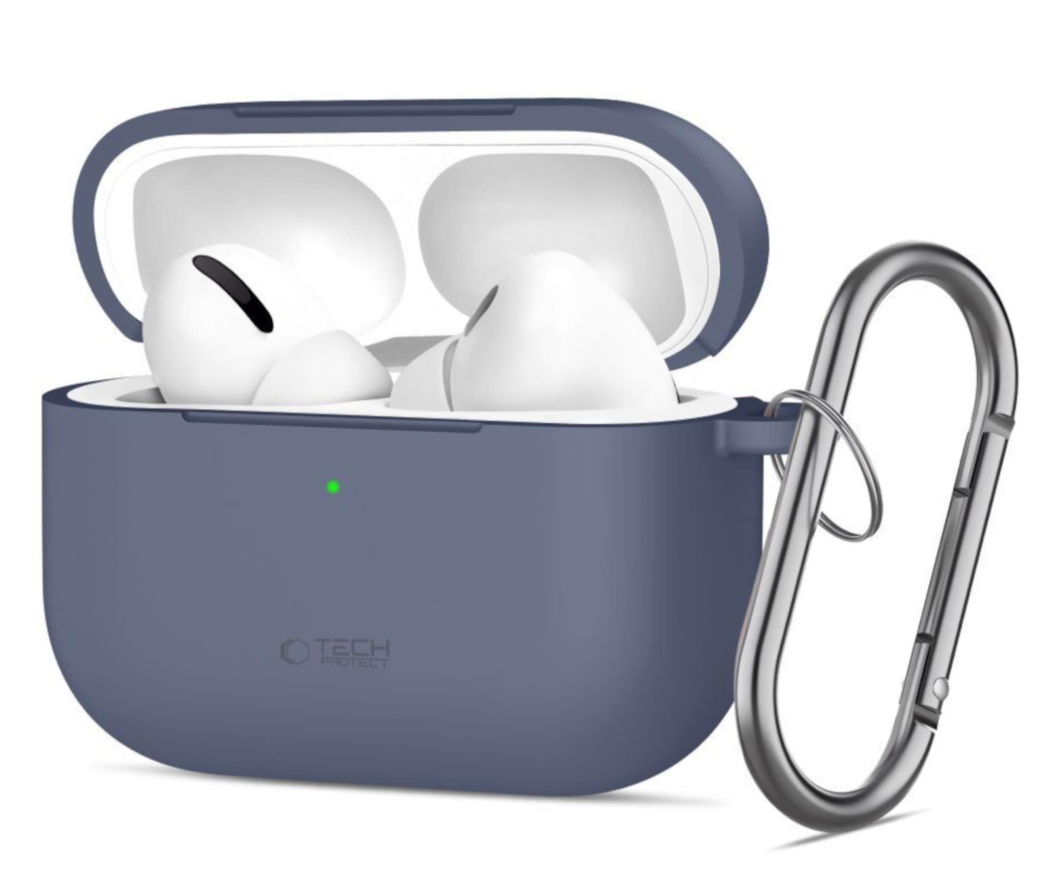 Tech-Protect Silicone Hook Do Apple Airpods Pro 3 Baby Blue