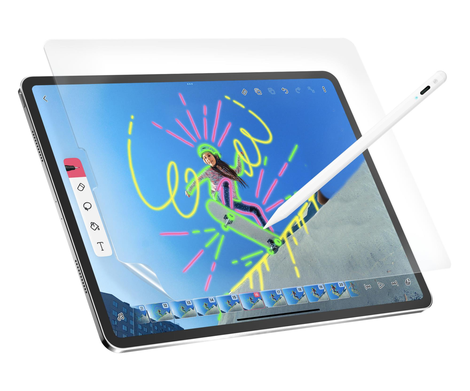 SwitchEasy Glass Defender do iPad 10/11 gen (10.9")
(Transparent)