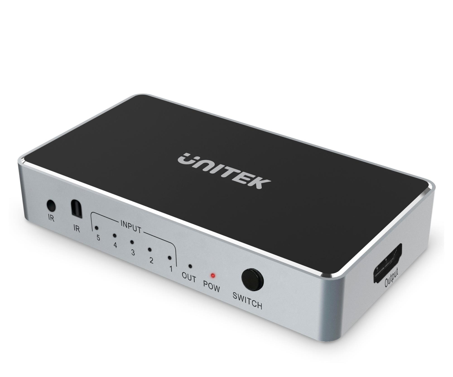Unitek Przełącznik sygnału HDMI 1.4b 5 IN-1 OUT 4K