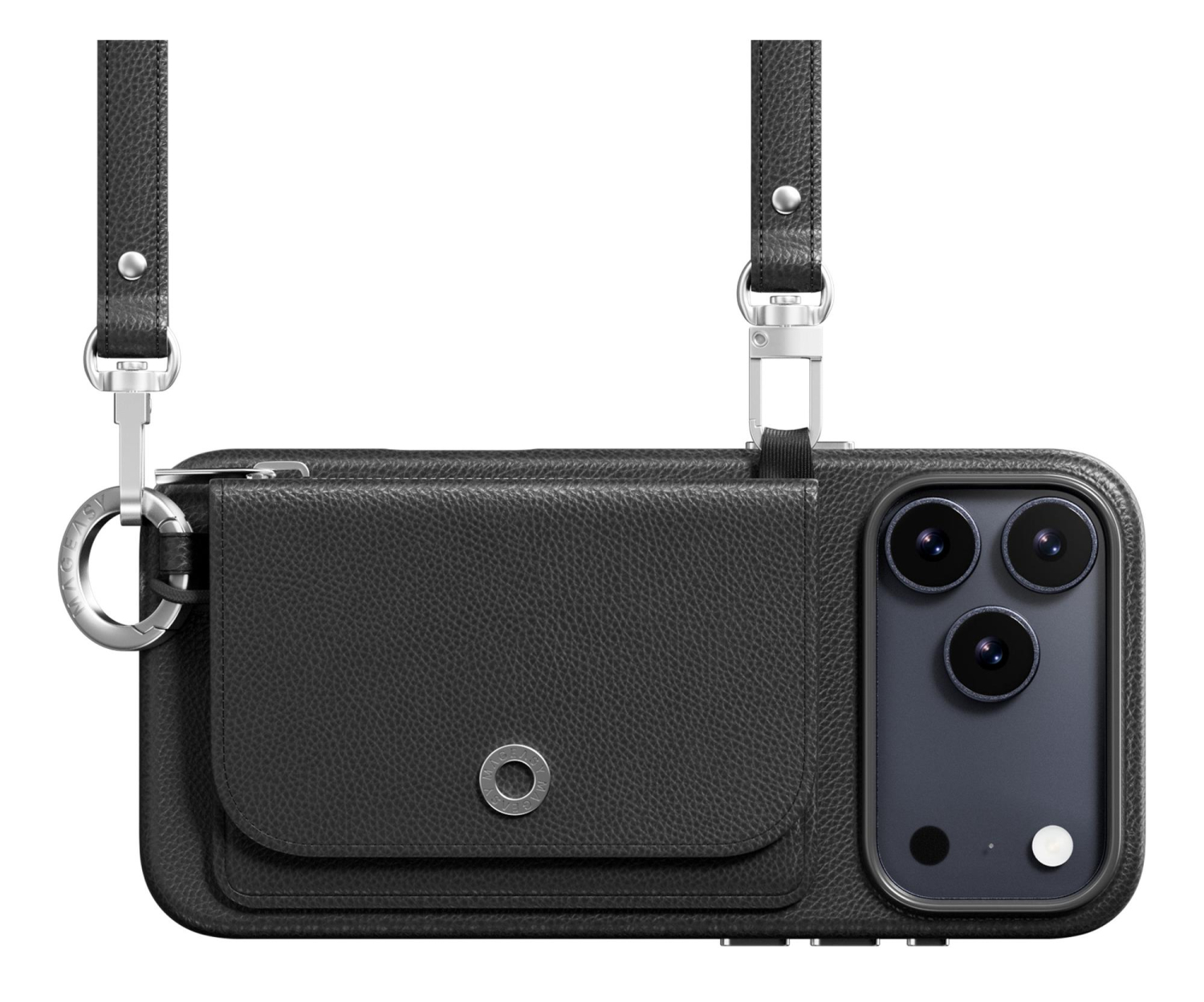 MAGEASY Pouch M do iPhone 17 Pro Max (Black/Black )