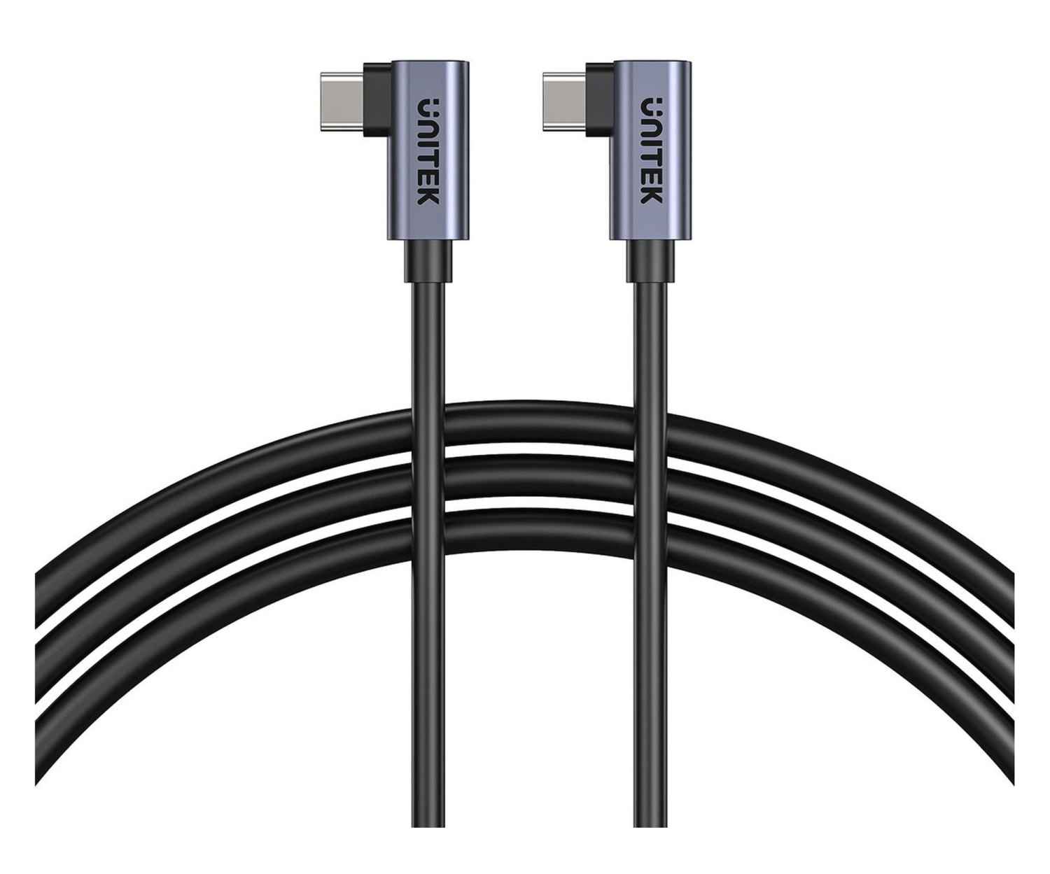 Unitek kątowy podwójny USB-C 0,5m