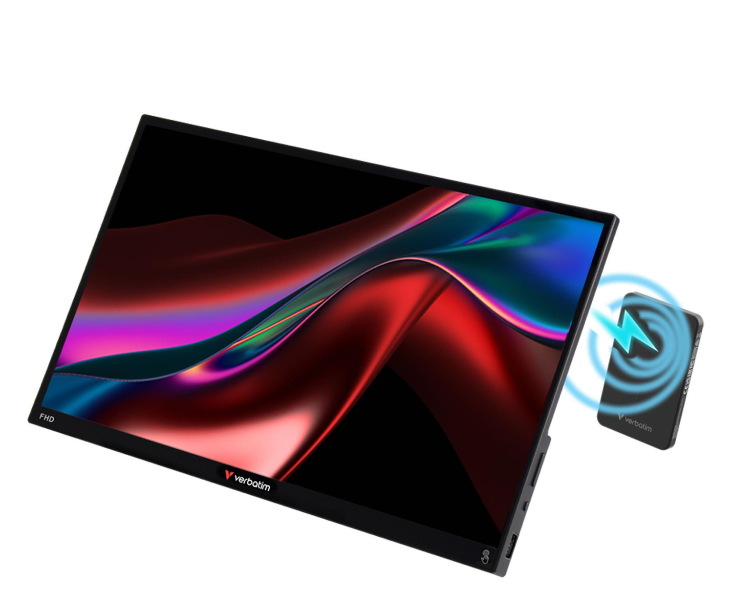 Verbatim 14 FHD Touch Monitor LIGHT + Power Bank