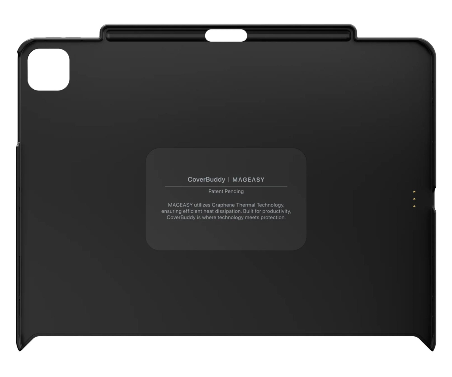 MAGEASY CoverBuddy do iPad Pro 12.9"/ iPad Air 13"(Leather Black)