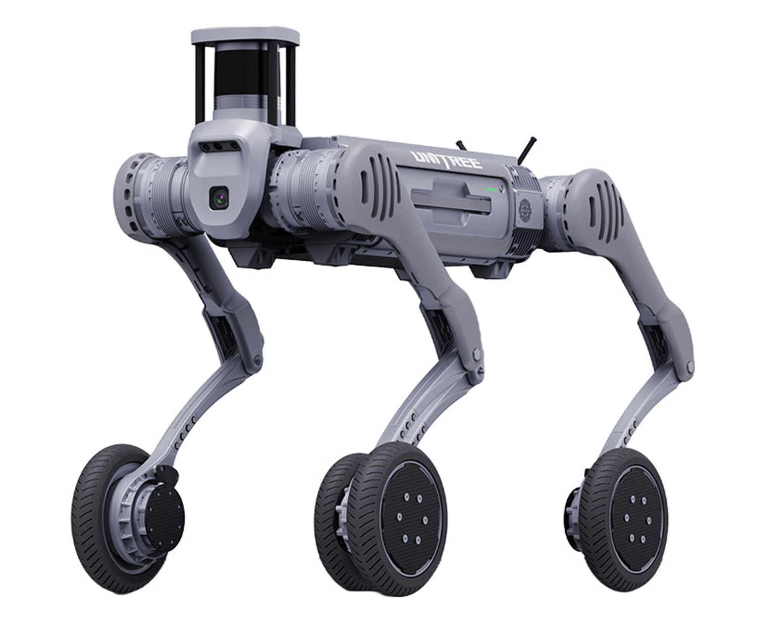 Unitree B2-W z LiDAR 3D