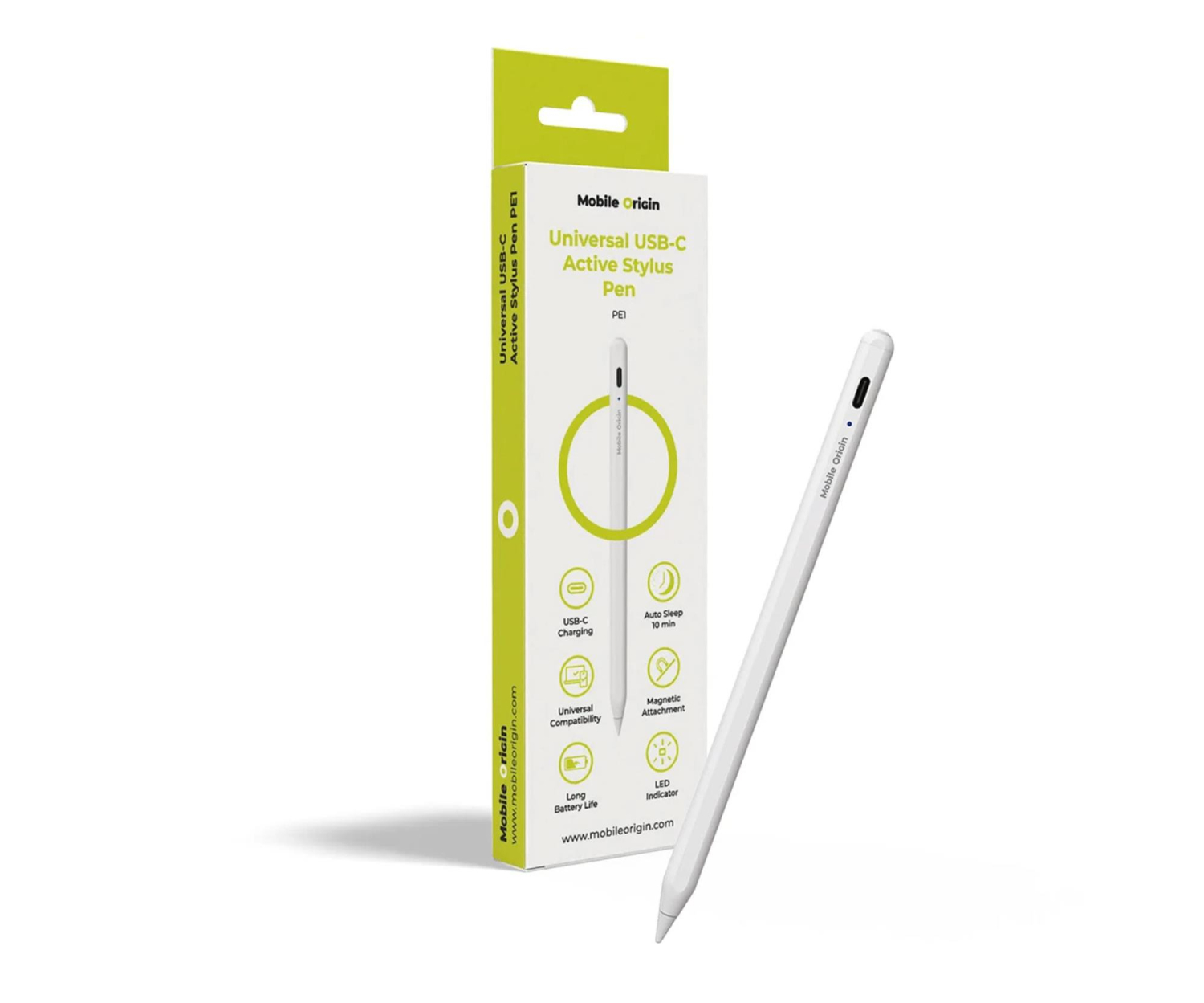 Mobile Origin Universal USB-C Active Stylus Pen PE1