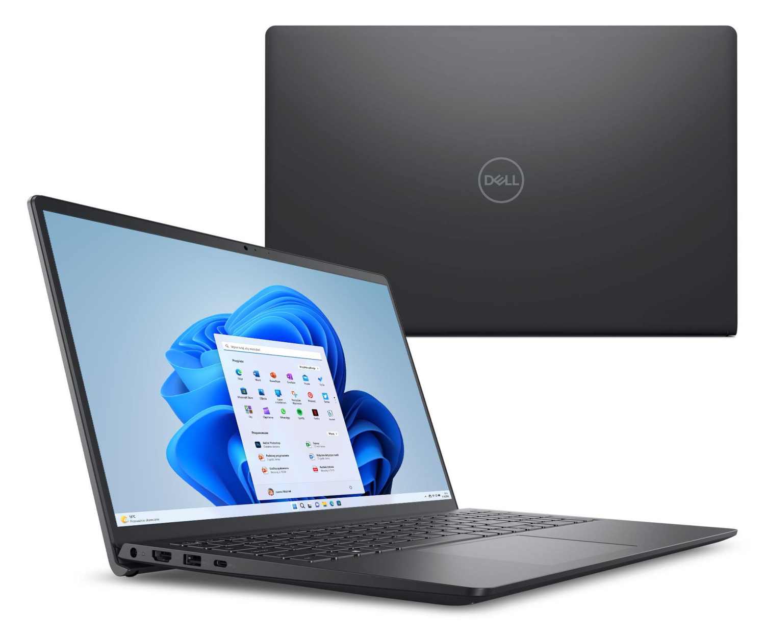 Dell 15 Ryzen 7-7730U/16GB/1TB/Win11 120Hz Czarny
