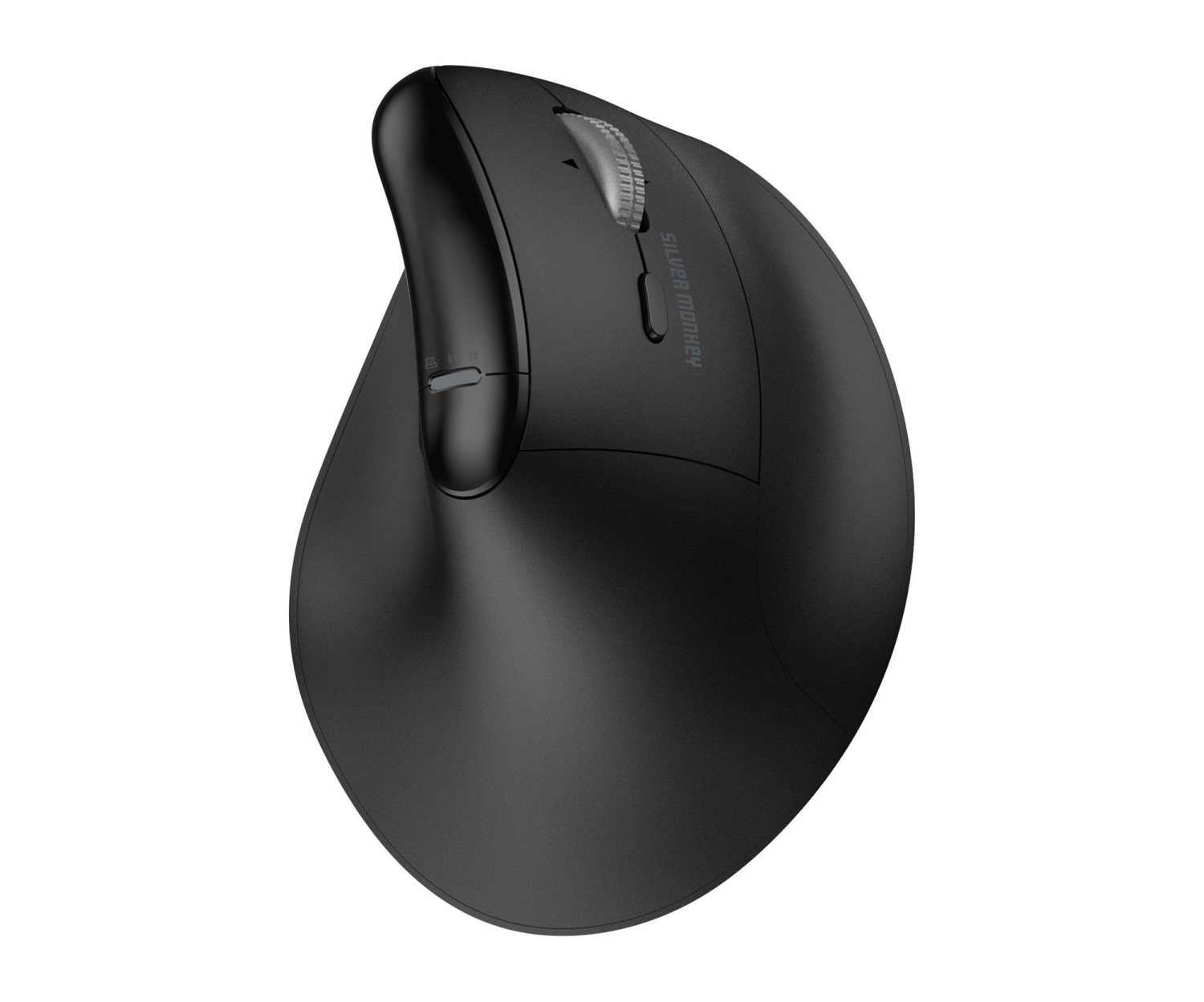 Silver Monkey Bezprzewodowa mysz optyczna Ergonomic Plus