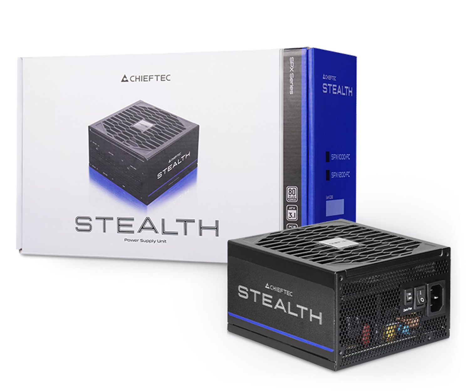 Chieftec Zasilacz SPX-1200-FC STEALTH 80+ Platinum