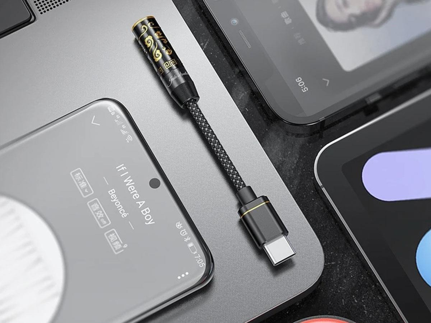 FiiO Jade Audio JIEZI B czarno-złote