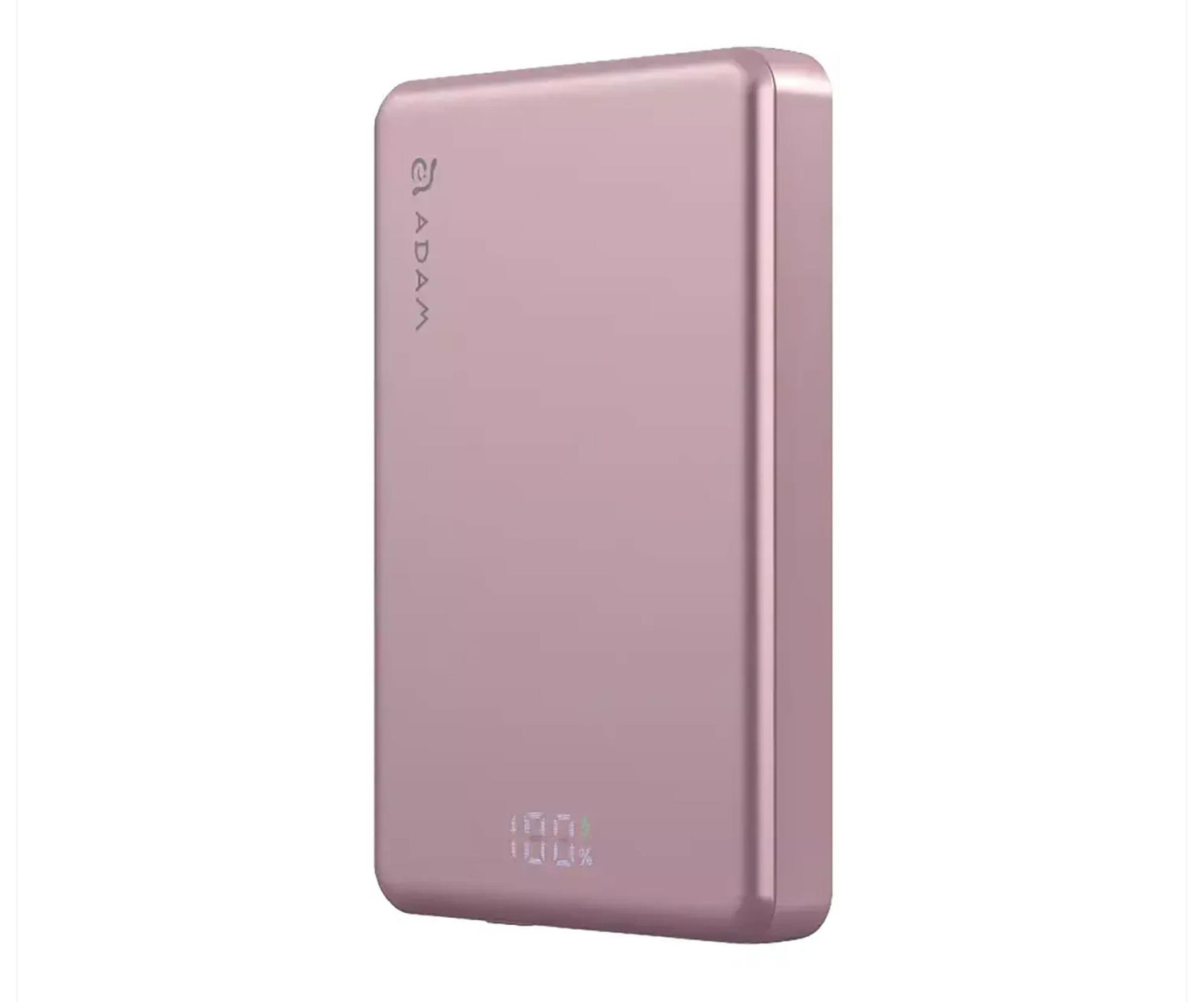 Adam Elements Slim 10 000 mAh 60W MagSafe USB-C do USB-C różowy