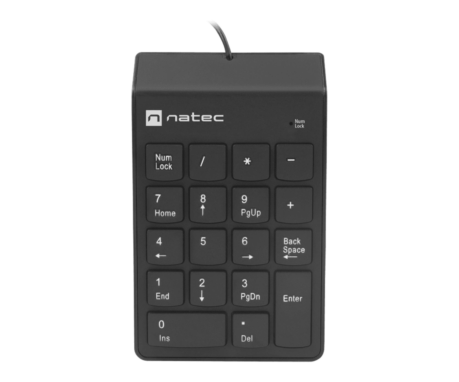 NATEC KLAWIATURA NUMERYCZNA GOBY 2 USB CZARNA