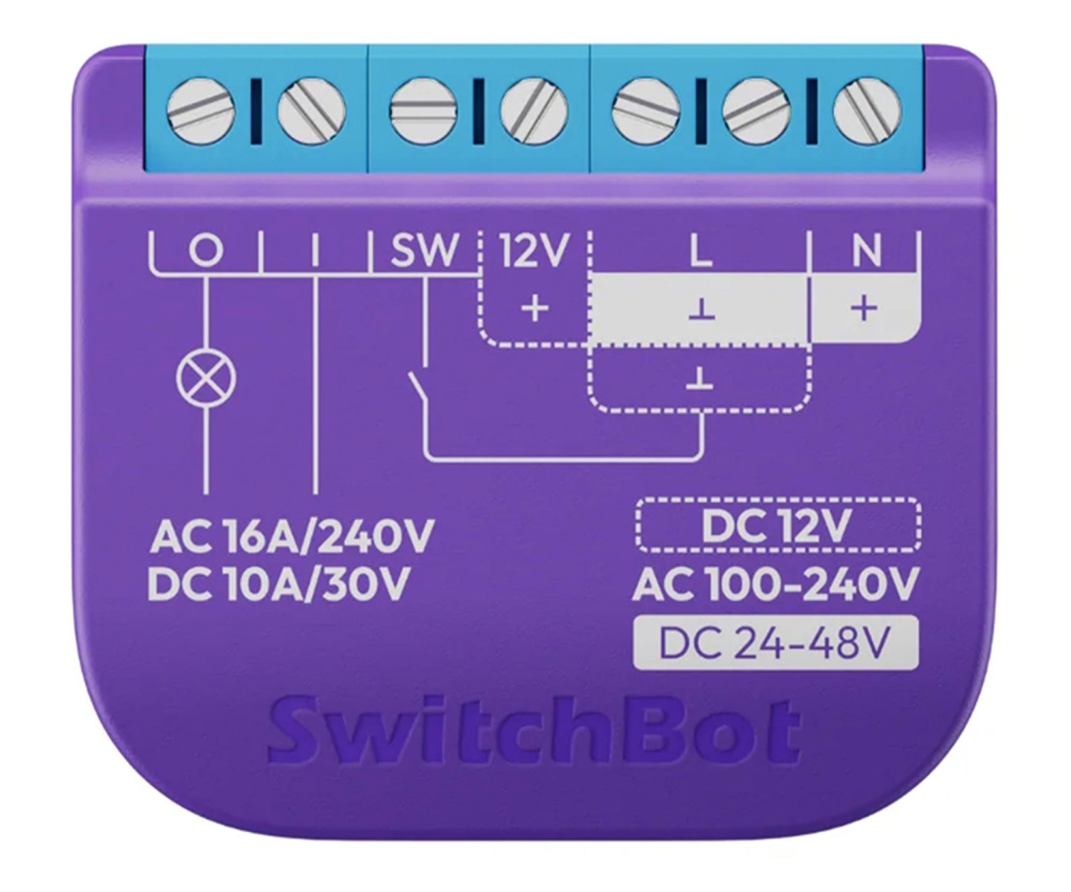 SwitchBot Inteligentny przełącznik Relay Switch 1 ze stykiem beznapięc