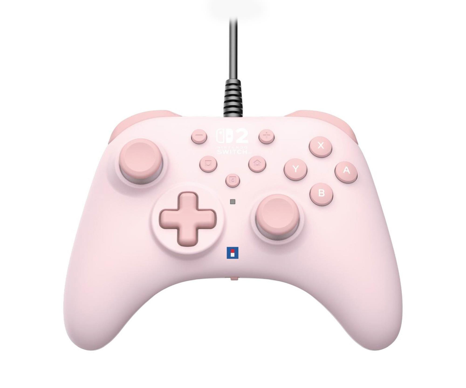 Hori HORIPAD Turbo Cozy Pink do Nintendo Switch 2 Przewodowy